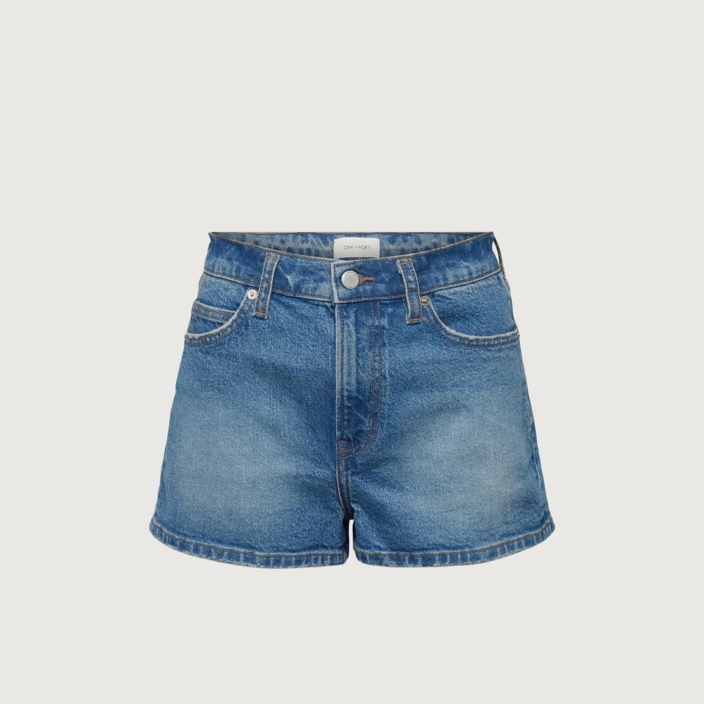 OAK + FORT DENIM MICRO SHORT size 26 (NWT)